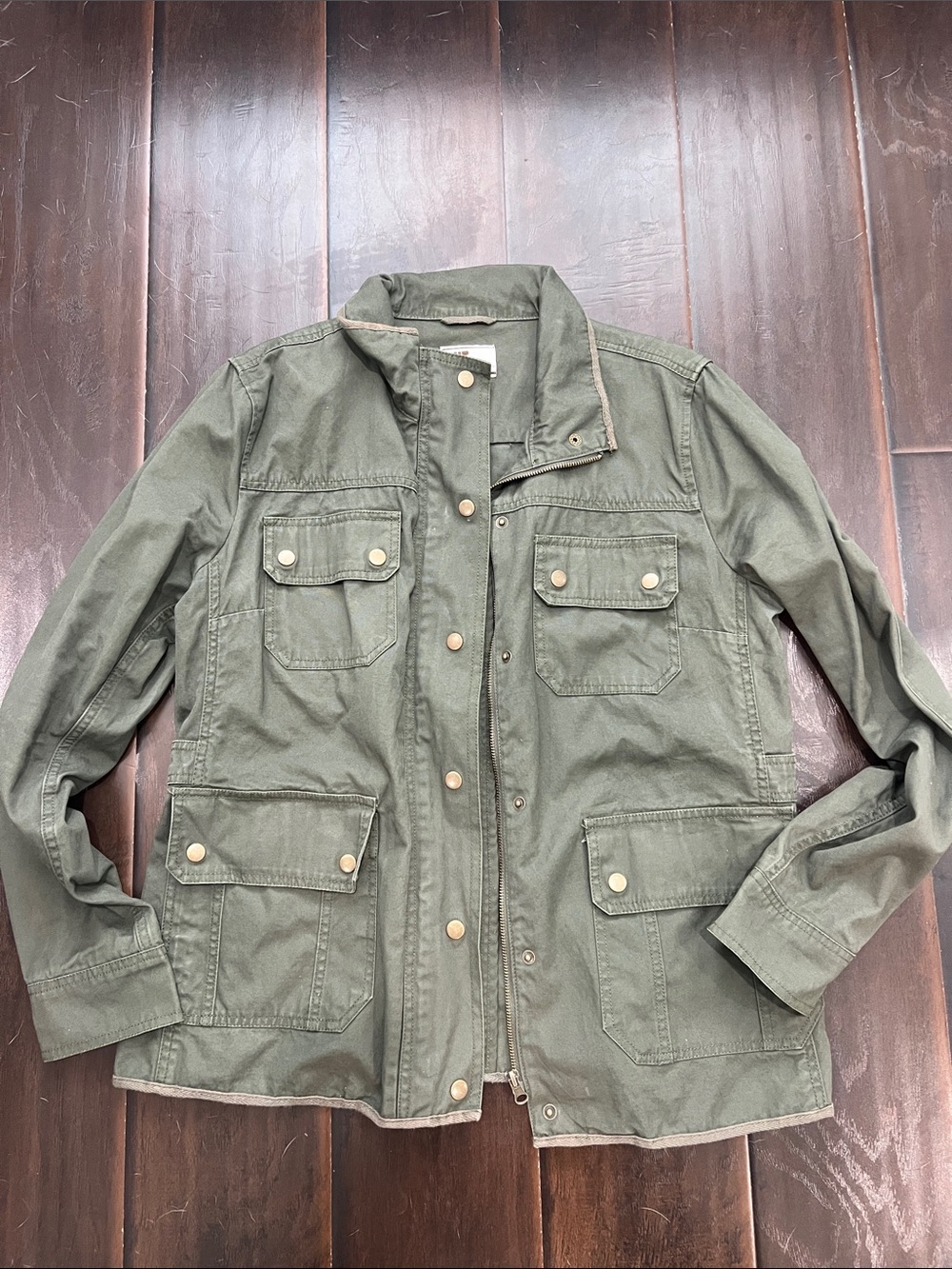 Kut from the Kloth Green Safari Jacket, size XL
